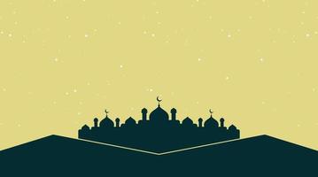 Islamic Background. Eid Mubarak Background. Ramadan Kareem Background. vector