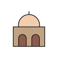 Building Icon color for website, symbol presentation vector