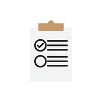 task check list icon for website, presentation vector