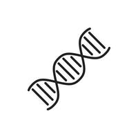 DNA icon for website,  presentation vector