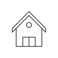 home icon for website, presentation symbol vector