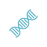 DNA icon for website, presentation vector