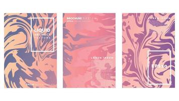 Abstract Liquid Background Texture vector