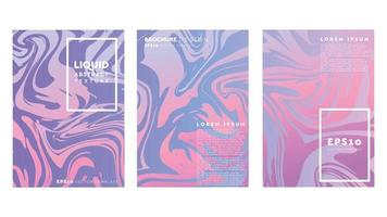 Abstract Liquid Background Texture vector