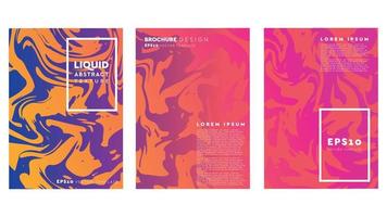 Abstract Liquid Background Texture vector