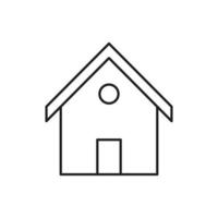 home icon for website, presentation symbol vector