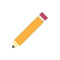 pencil vector icon for website, presentation