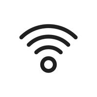 icono wifi para sitio web, presentación vector