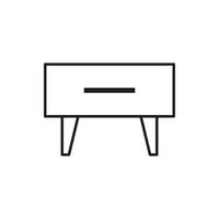vector cabinet furniture for website, presentation, symbol