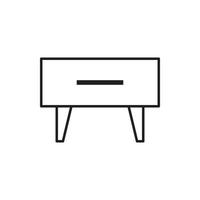 vector cabinet furniture for website, presentation, symbol