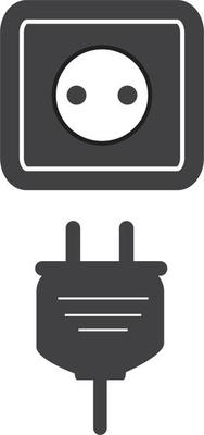 plug socket icon. plug socket symbol. plug socket sign.