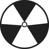 radiation symbol of activity. radiation symbol of activity sign. vector