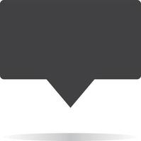 Speech bubble icon. Speech bubble sign. Speech icon. vector