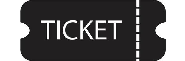 ticket icon. ticket symbol. vector