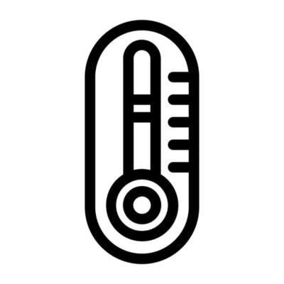 illustration of temperature icon