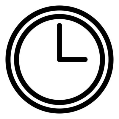 illustration of clock icon