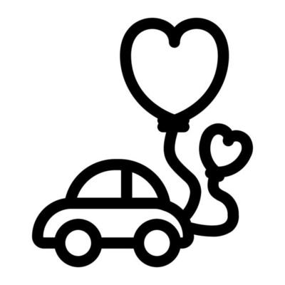 illustration of love icon