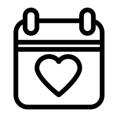 illustration of love icon