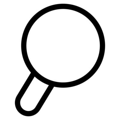 illustration of magnifying icon