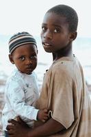 African brothers, Zanzibar photo
