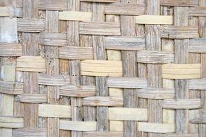 weave bamboo background for entering text photo