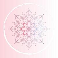 elegant background with colorful mandala vector