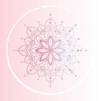 elegant background with colorful mandala vector