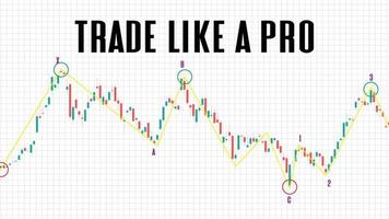 abstract background of trade like a pro stock market on white background vector