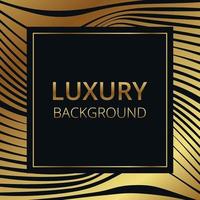 Modern black cover design set. Luxury creative line black and gold background