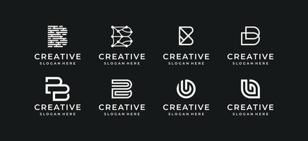 Abstract logo illustration vector graphics design bundle