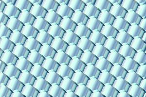 Extruded hexagons, 3D rendering, Abstract monochrome background. Copy space, empty, blank space. 3d vector background.