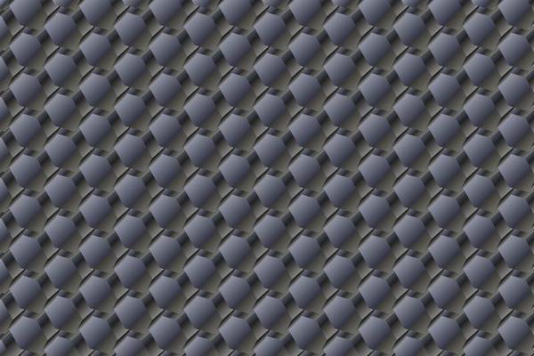 Extruded hexagons, 3D rendering, Abstract monochrome background. Copy space, empty, blank space. 3d vector background.