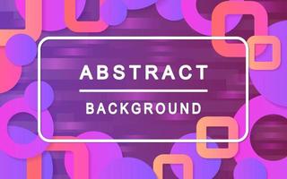 Abstract vector background with white frame. Copy space for paragraph and heady, empty, blank space for your text. Background with geometric flat design elements, with gradient and dropping shadow.