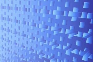 3d blue geometric background. Perspective background with blue gradient. vector