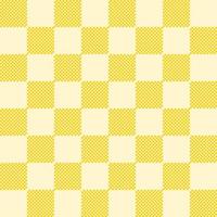 fondo de tono amarillo complejo sin fisuras a cuadros. patrón de mantel. recuperación, concepto de enfermedad. textil, tela, papel, impresión, tela, pancarta, portada, uso del sitio web. vector