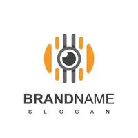 Secure Logo Design Template vector