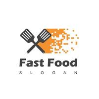 Fast Food Logo Template vector