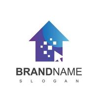 Real Estate Logo Template vector