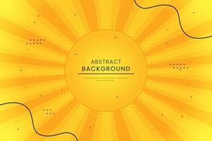 yellow abstract with lines gradient vector background