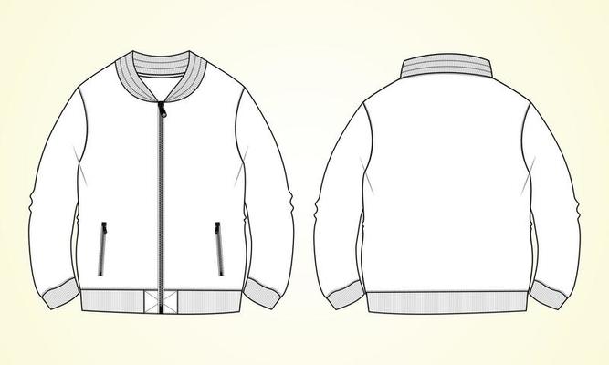 Bomber Jacket Vector Art, Icons, and Graphics for Free Download