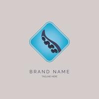 octopus squid tentacle logo design template for brand or company and other vector