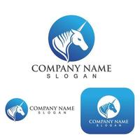 Horse Logo Template Vector icon