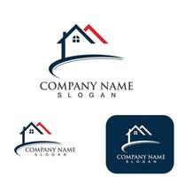 Home and building logo and symbol vector