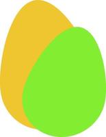 Eggs colorful for easter vector