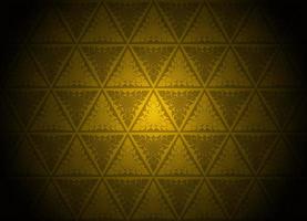 Damask Style Thai Art Pattern Background Triangle Shape vector