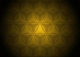 Damask Style Thai Art Pattern Background Triangle Shape vector