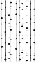 uniones infinitas vectoriales de patrones geométricos, adecuadas para patrones de tela, fondos. vector