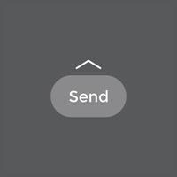 Send Story Button Icon of Social Media. Vector Illustration