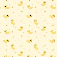 duck pattern pixel art vector