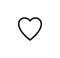 plantilla de diseño de logotipo de vector de icono de amor
